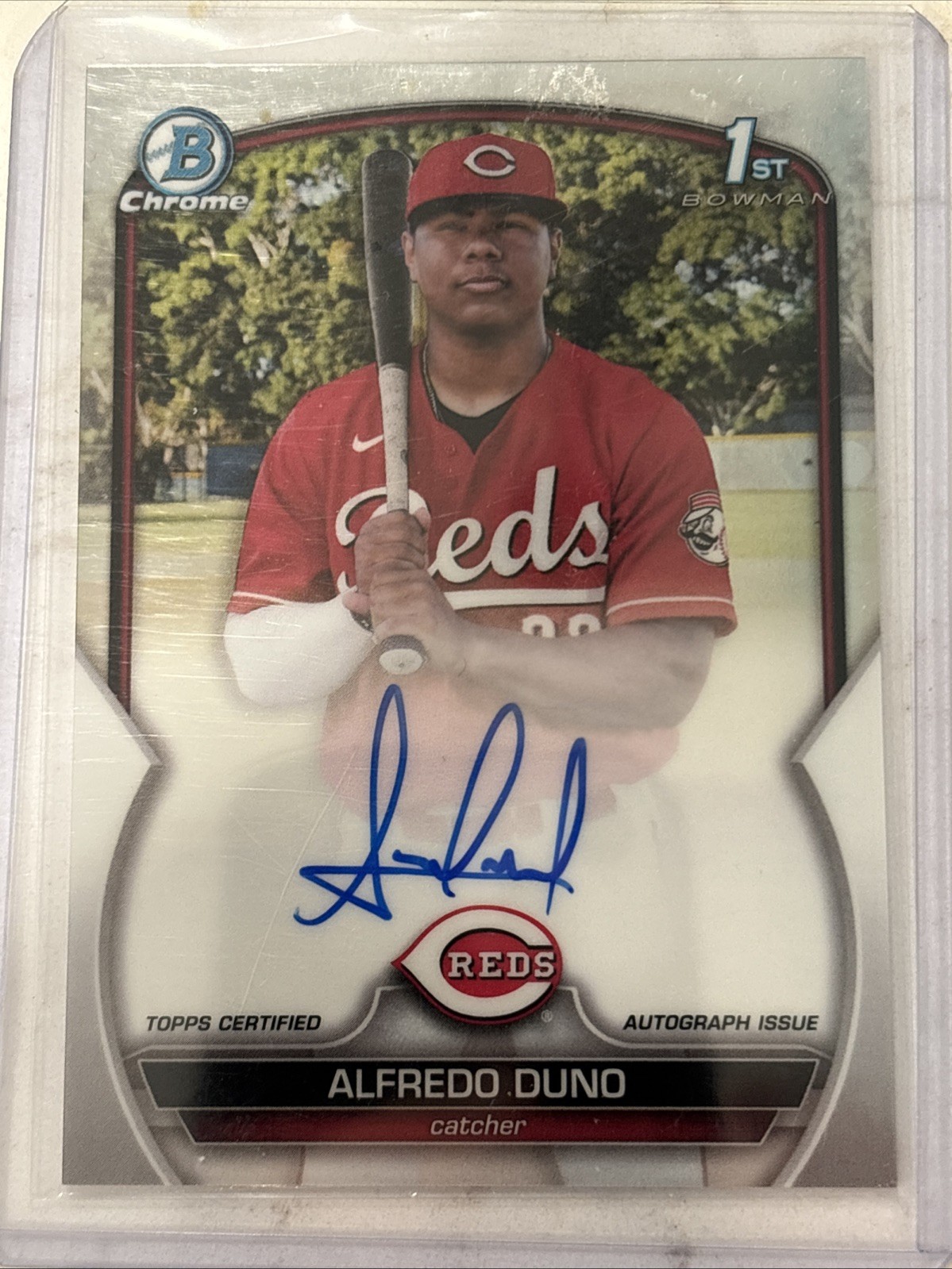 2023 Bowman Chrome - Prospect Autographs Alfredo Duno #CPA-ADU (AU, RC)