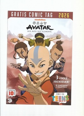 Comic - Avatar, Der Herr der Elemente  vom Gratis Kids Comic Tag 2026 -  deutsch