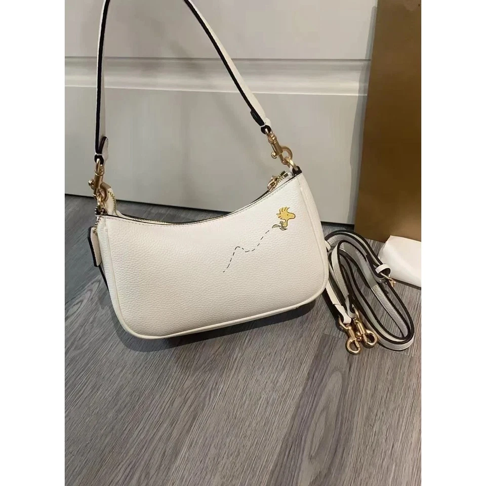 Mejor oferta x PEANUTS CBJ76 Teri Bolso de Hombro Snoopy Tiza Multi Salida Nuevo Foto 3 de 4