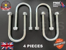 FORD TRANSIT 60MM LEAF SPRING U BOLT MK7 FOR UP TO 2+1 UBOLT SET OF 4 - 1371240