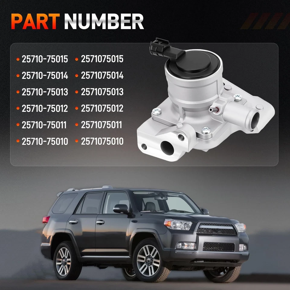 Válvula de conmutación de aire 25710-75015 para Toyota Tacoma 2005-2023 2,7 L, 2010 4Runner Foto 3 de 4