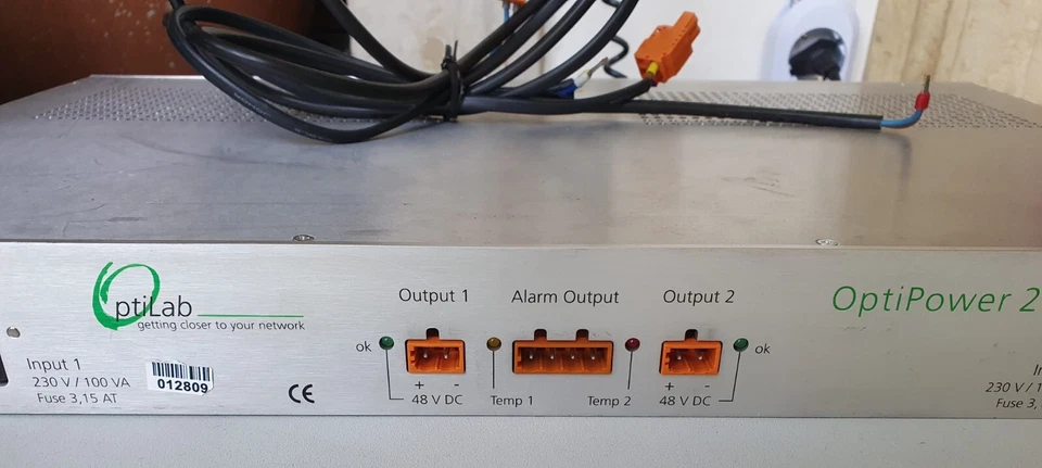 DC-Netzteil 2x 48V / 2,2A - Optilab Optipower 2 - Power Supply - Bild 3 von 3