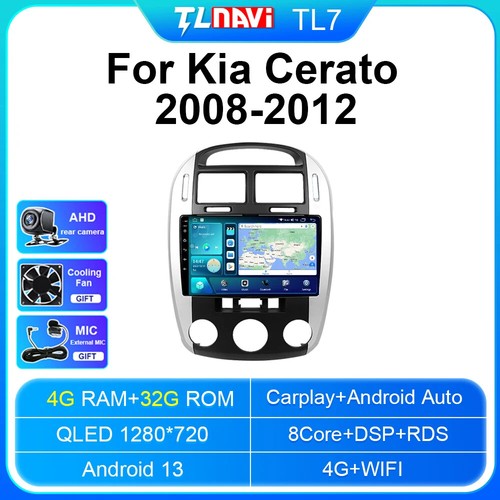 Wireless Carplay For Kia Cerato 2008-2012 Android Radio Car Player GPS System - Picture 17 of 48