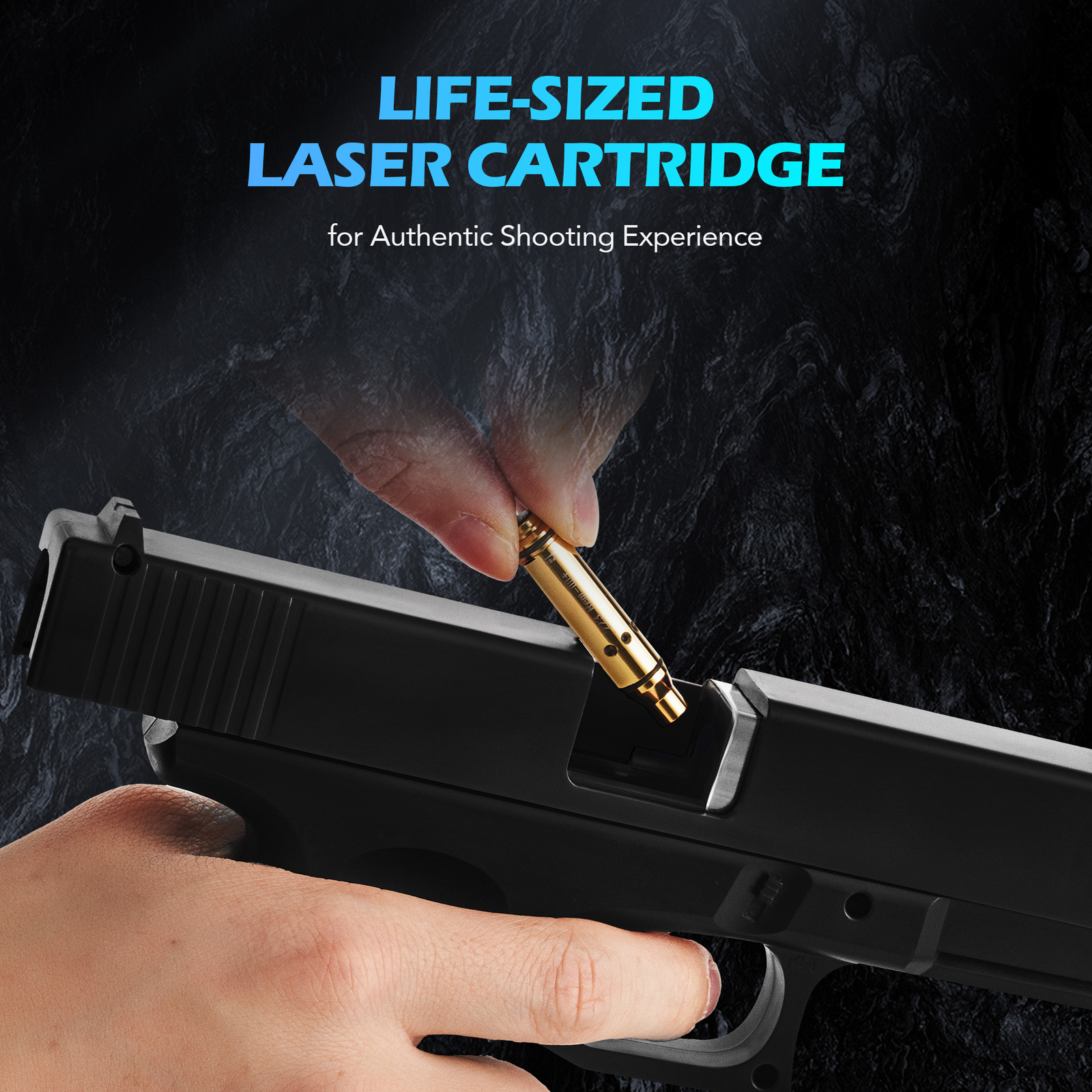 223Rem Laser Training Bullet Dry Fire Cartridge Tactical Red Dot Laser