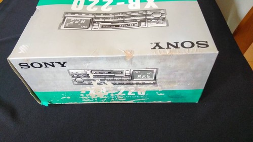 SONY Cassette Deck Cassette Tape Car Stereo XR-220 Sony used FM/AM - Picture 8 of 9