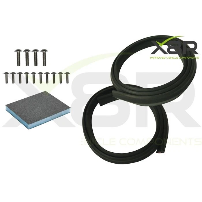 *X8R Chrom Leiste Verdeck Reparatur Dichtung für Mini Cooper R 52 57 Cabrio BW - Bild 3 von 4