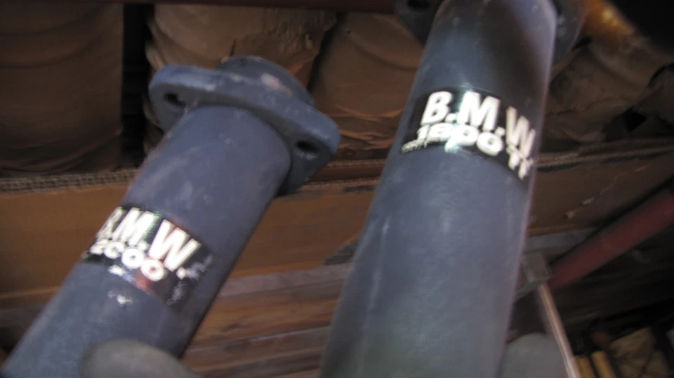 BMW 2000 TILUX nueva clase, sistema de escape original Abarth (NOS) Foto 2 de 4