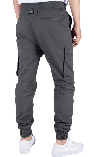 ITALYMORN Cargo Jogger Pants with Big and Deep Pockets for Men Dark Grey - Picture 2 of 9