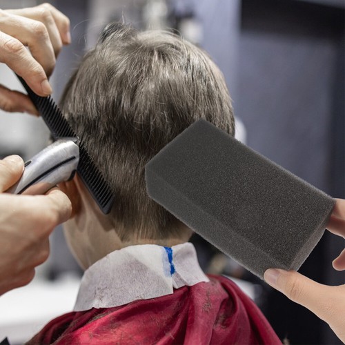 5 officiel Pcs Schwamm Mann Geschmeidige Schwammbürste Haarschnitt-Schwammbürste