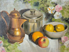 SPARTACO LOMBARDO (Italy b. 1958), Oil / Linen, Still Life, Contemporary Realism — photo 3
