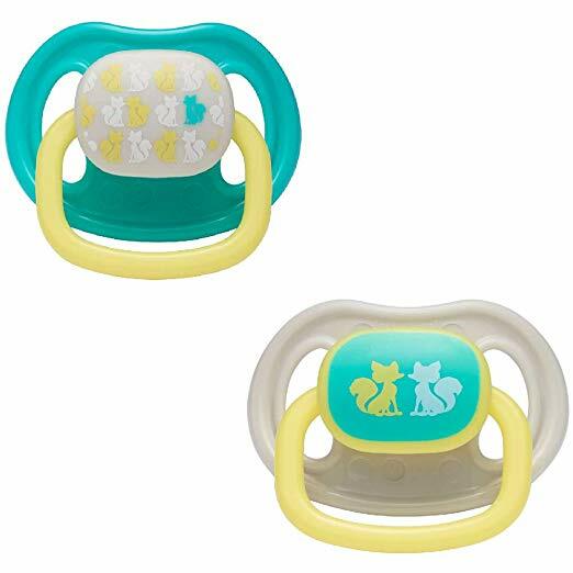 The First Years Orthodontic Pacifier Stage 1, Fox Design Count
