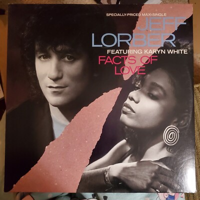 Jeff Lorber Ft. Karyn White Facts Of Love/ Sand Castles 12'' SINGLE DJ QUALITY!!!