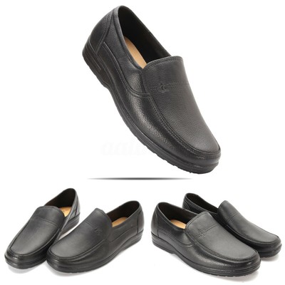 black non slip work shoes mens