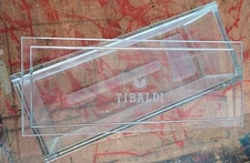 New Tibaldi Heavy Glass Engraved Case