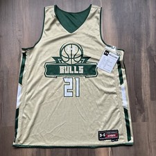 UA South Florida USF Bulls Women XL Reversible Basketball Jersey UJJRVAW NEW