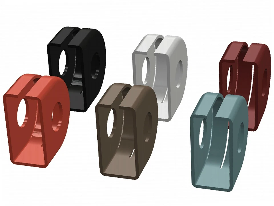 Seat Hinge Covers - Set of 4 - Studebaker Avanti Avanti II 63 to 85 - NEW ITEM! - Image 4 of 4