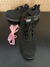 Skechers Women’s Work Shoe Black  Lace-Comp Toe Safety Size 8 US X Laces EUC