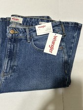 Wrangler Women's 10/ 30 32 High Rise Fierce Flare Jeans Medium Wash Blue NWT