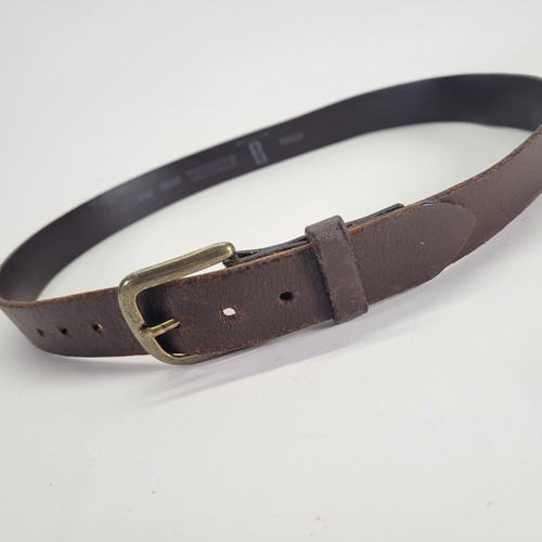 Cinturón de cuero Levis 36 Strauss & Co. Marrón envejecido 40599 - Imagen 6 de 12