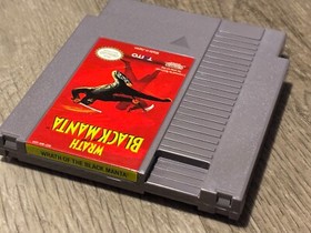 Wrath of the Black Manta Nintendo Nes Casi Como Nueva con Funda Aut&eacute;ntica