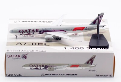 Aviation 1/400 カタール航空 777-300ER A7-BEL 1:400 Aviation QATAR BOEING 777-300ER Passenger Aircraft Diecast