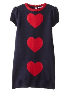 heart sweater dress