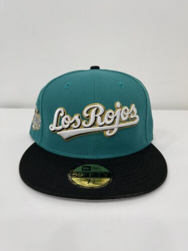 Cincinnati Reds New Era Hat Club 59FIFTY Los Rojos MLB Fitted Hat Cap 7 3/8