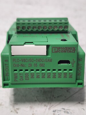 Phoenix Contact PLC-V8C/SC-24DC/SAM New Controller Module PLCV8CSC24DCSAM