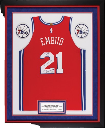 Philadelphia 76ers JH Design Basketball NBA Jeff Hamilton Full Zip