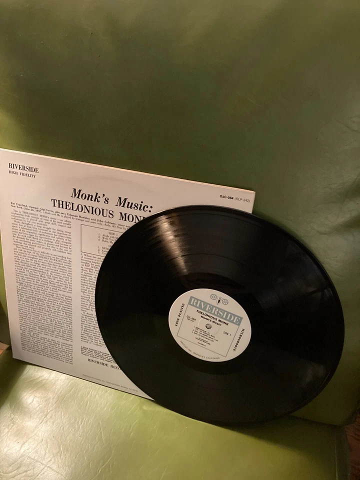 Thelonious Monk Septet - Monk's Music LP Vinyl Riverside 1983 OJC-084 VG+! Foto 2 de 3