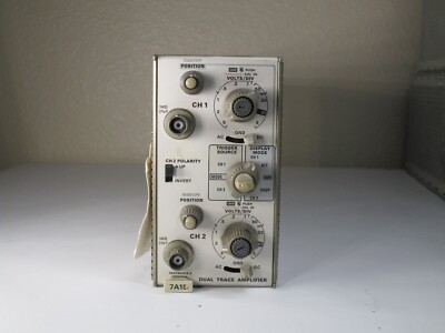 TEKTRONIX 7A18 Dual Trace Amplifier OSCILLOSCOPE 7A18