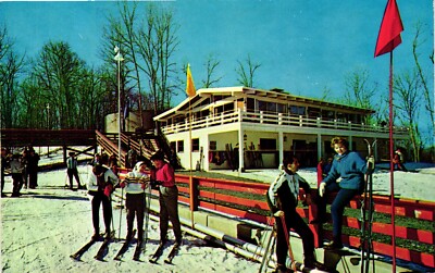The Homestead Ski Lodge Virginia Postcard Unposted