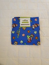 Super Mario World Fat Quarter 18" x 22" 100 Cotton Fabric Nintendo