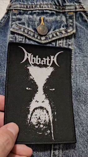 ABBATH-RAVENS- WOVEN PATCH-BLACK-METAL - Video 1 of 1