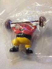 Vintage Kraft Food Kool-Aid Man Figure Figurine Weightlifting New in Bag NOS