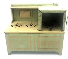 Antique Girard Electric Toy Stove With Original Cord / Oven circa 1930's