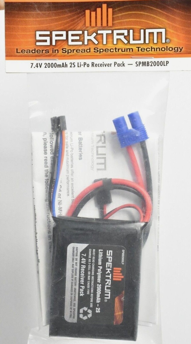 Spektrum 6.6V 300mAh 2S LiFe Empfänger Akku – Universell Für RC-Modelle