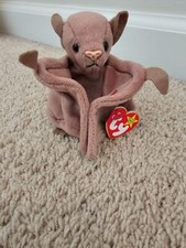 Brand New Original ty Beanie Babies Batty October 29, 1996 Retired Adorable bat 