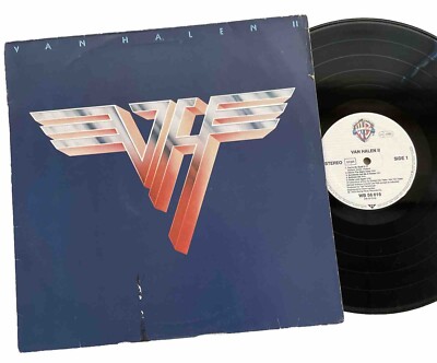 Van Halen II Vinyl LP Warner Bros 1979 WB56616 VG+/VG German Pressing