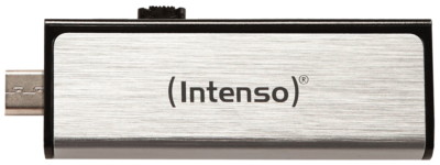 Intenso USB Stick 16GB Speicherstick OTG Mobile Line silber Micro USB bulk