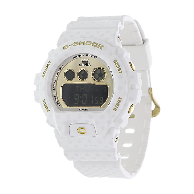 G shock best sale gold white