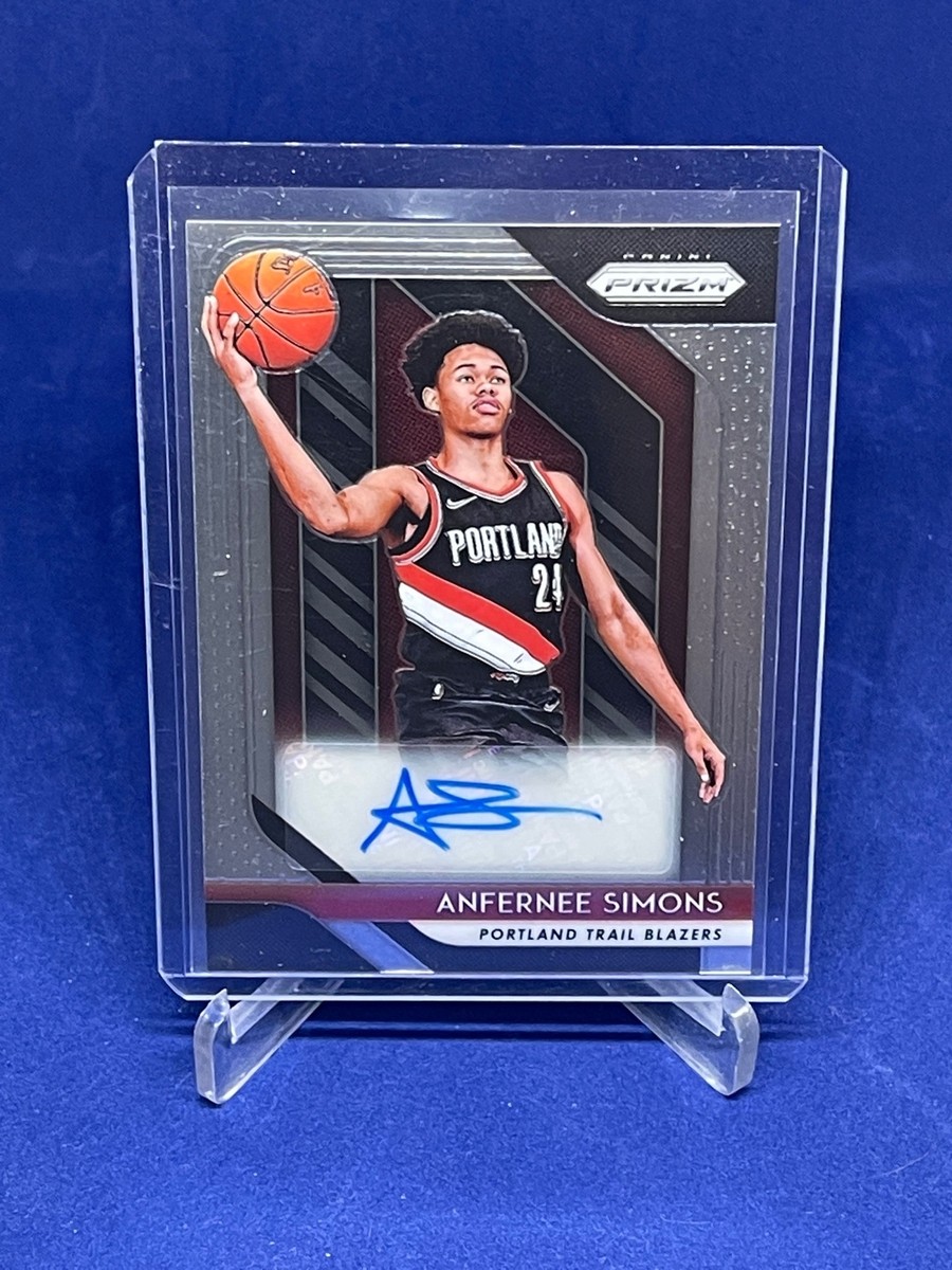 ANFERNEE SIMONS 2018-19 PANINI PRIZM ROOKIE AUTO RC | eBay