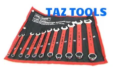 11 pc Soft Grip Combination Wrench Set  Combo Wrenches MM Metric 7mm - 22mm