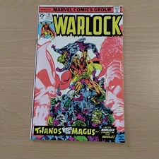 Warlock #10 - Origin of Thanos /1st  Inbetweener-1975-VERY HIGH-GRADE-BEAUTIFUL