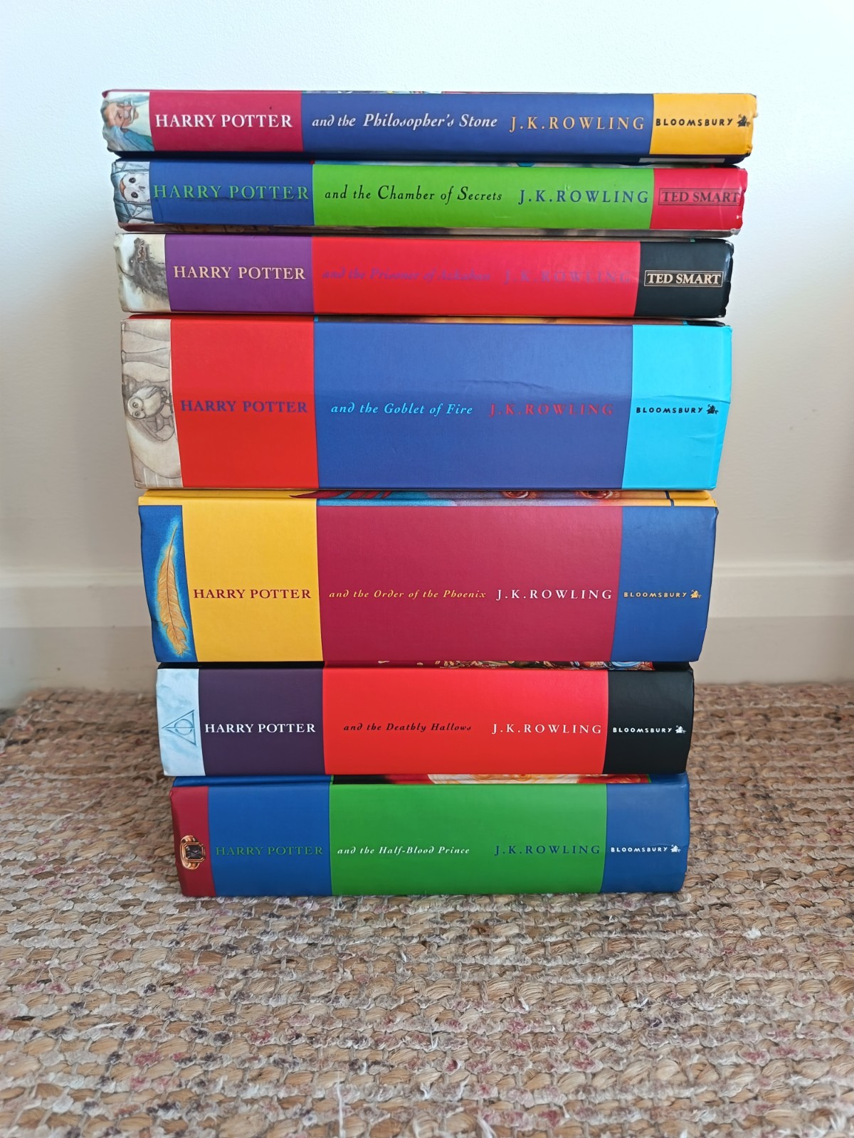 Harry Potter Complete First Edition Hardback Book Set 1-7