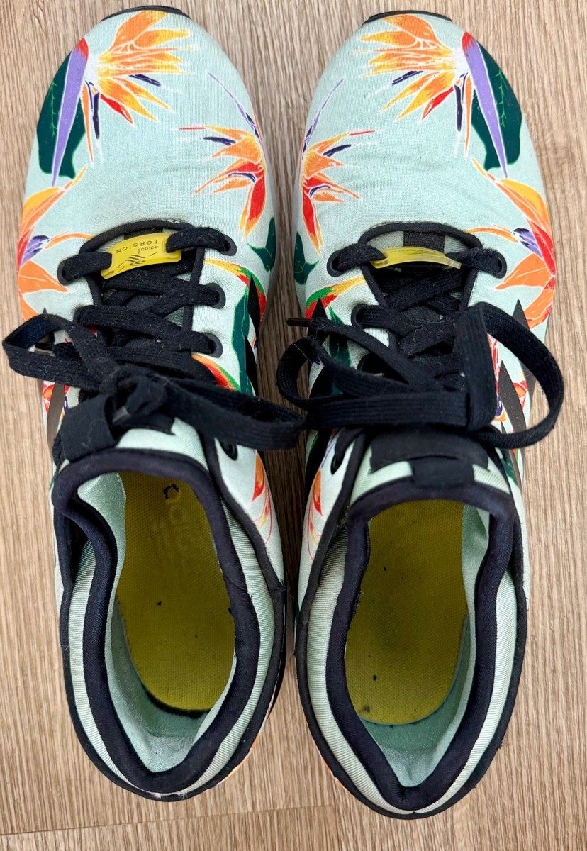 Size 8 - Adidas ZX Flux NPS Blush Green for sale online | eBay