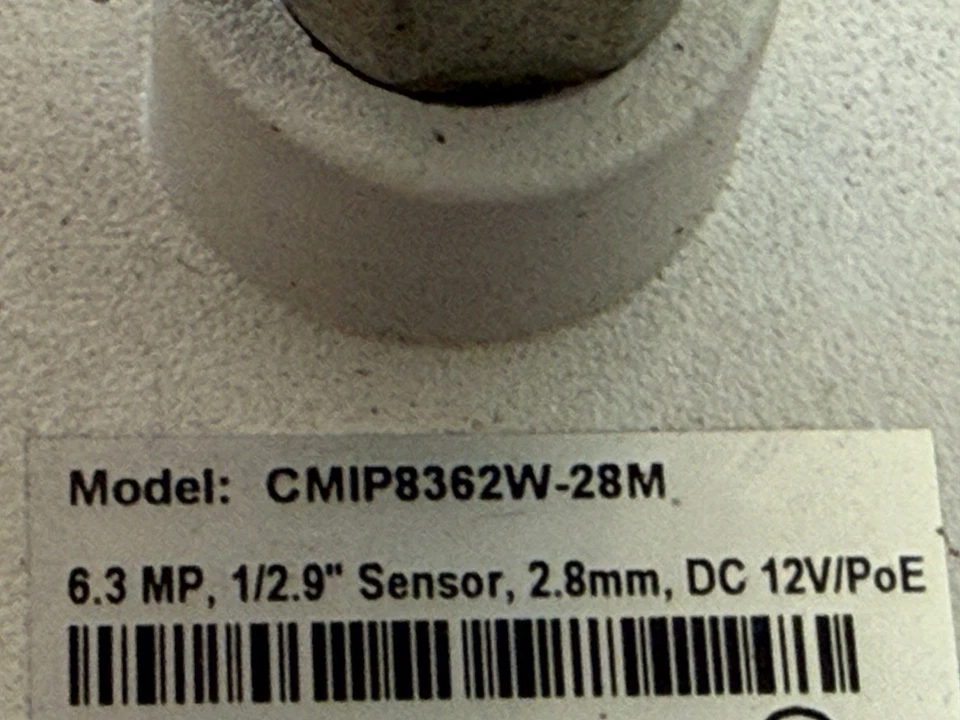 LTS CMIP8362W-28M 6 MP Mini Bullet IP Camera 2.8 mm True WDR Micro SD - Image 4 of 4