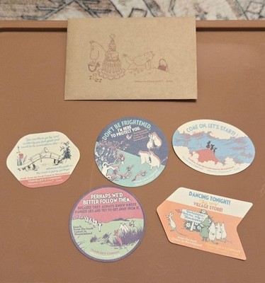 Traveler's Notebook Limited Edition Set Moomin Planet 5 Stickers 23816