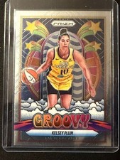 2025 Panini WNBA Prizm Basketball - Kelsey Plum #5 Groovy (Base)