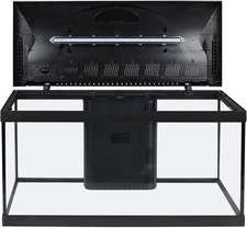 Basic 40 LED, Acquario Completo Di 25 Litri, Illuminazione LED 8500 5W, Incluso 